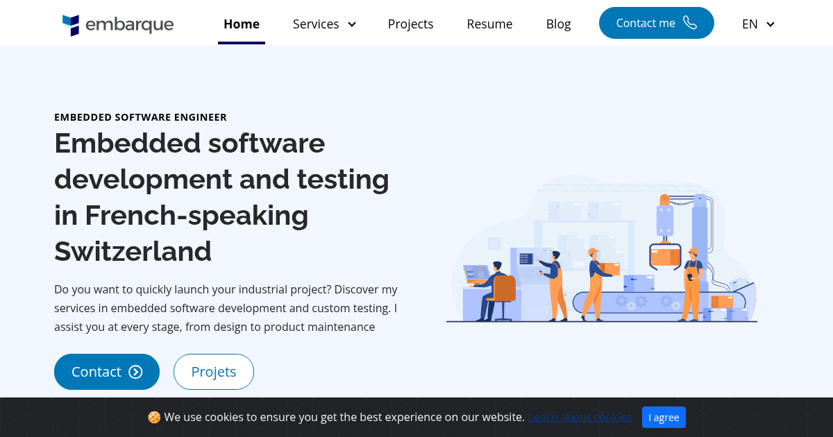 Embedded software engineer in Switzerland – Development & testing